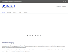 Tablet Screenshot of mchaleengineering.com